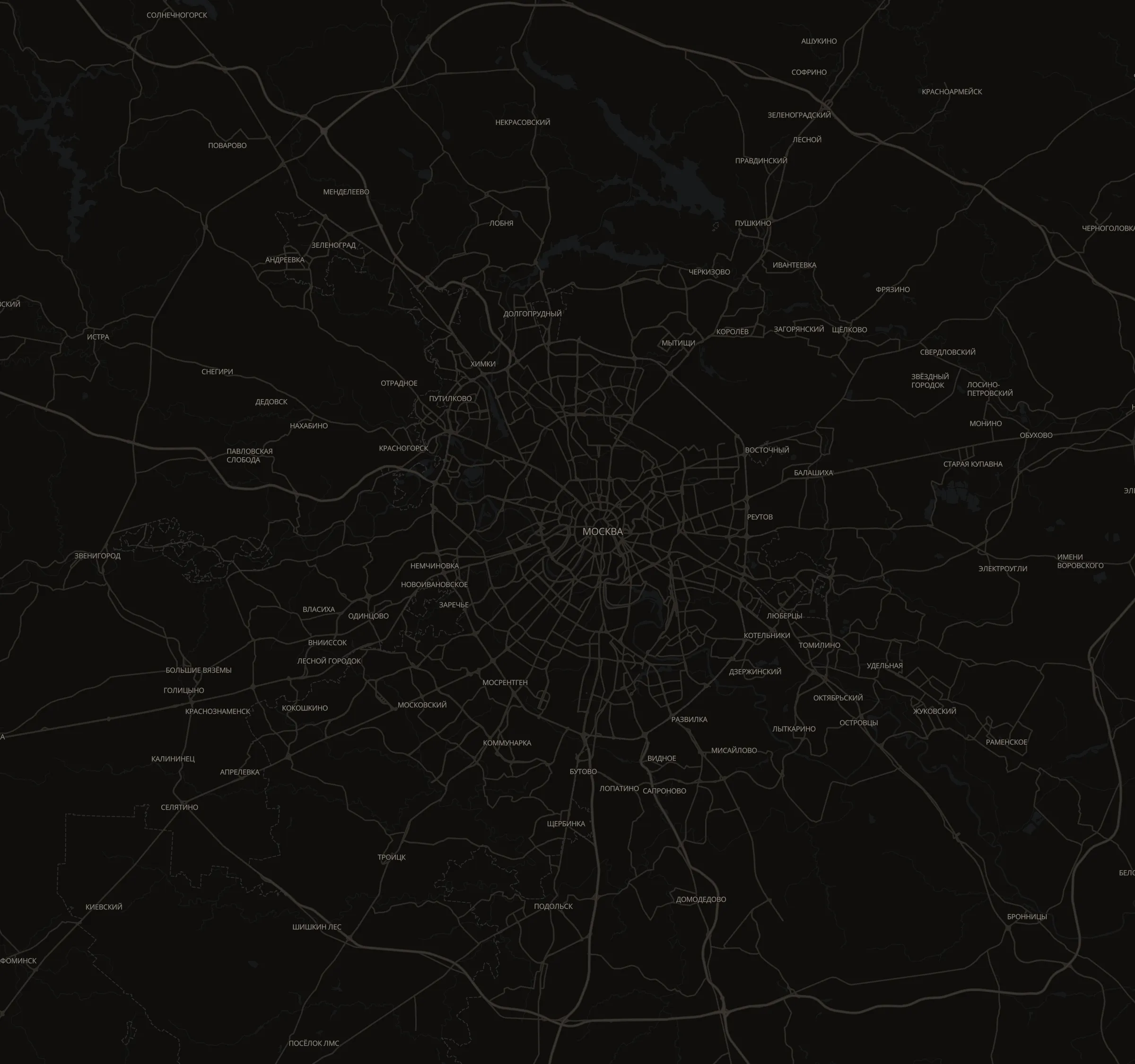Карта фирменных салонов MGS MEBEL в Москве